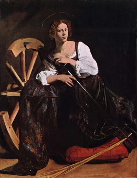 Santa Caterina d'Alessandria, by Caravaggio