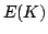 $\displaystyle E(K)$